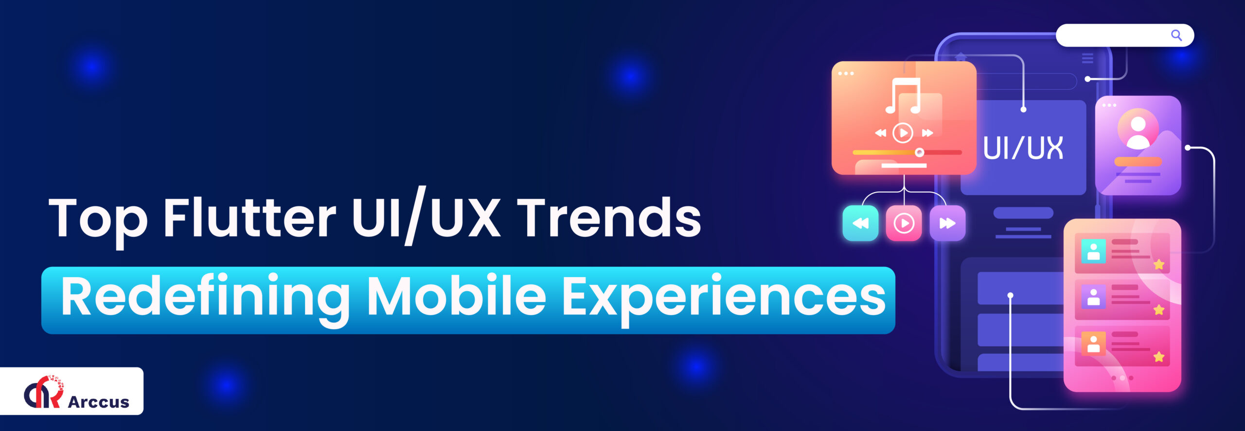 Top Flutter UI/UX Trends Redefining Mobile Experiences
